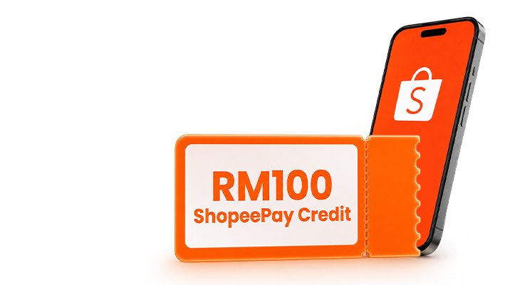 RM100 ShopeePay Credit