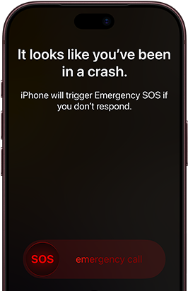 iPhone 18 Pro, Burgundy. Screen shows satellite connection interface with a green dot indicating the device’s location, with text “Keep Pointing at Satellite” and “Connected” at the top, iMessage conversation underneath