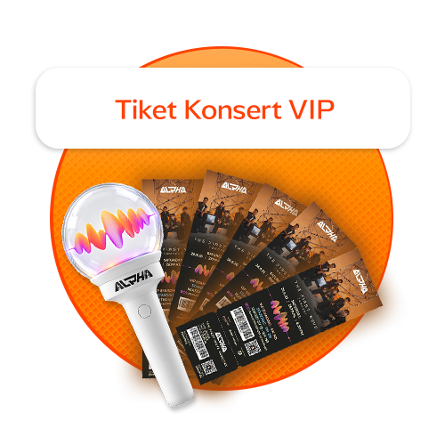 Menangi Tiket Konsert VIP & Hadiah Eksklusif